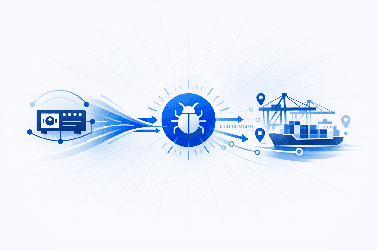 Broadside Mirai Botnet Targets TBK DVRs in Maritime Logistics