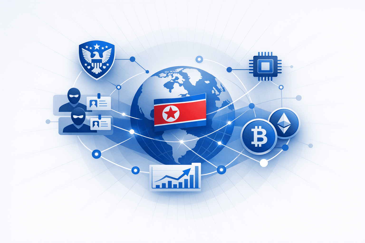 OFAC Sanctions Facilitators of North Korean IT Worker Fraud Using Cryptocurrency